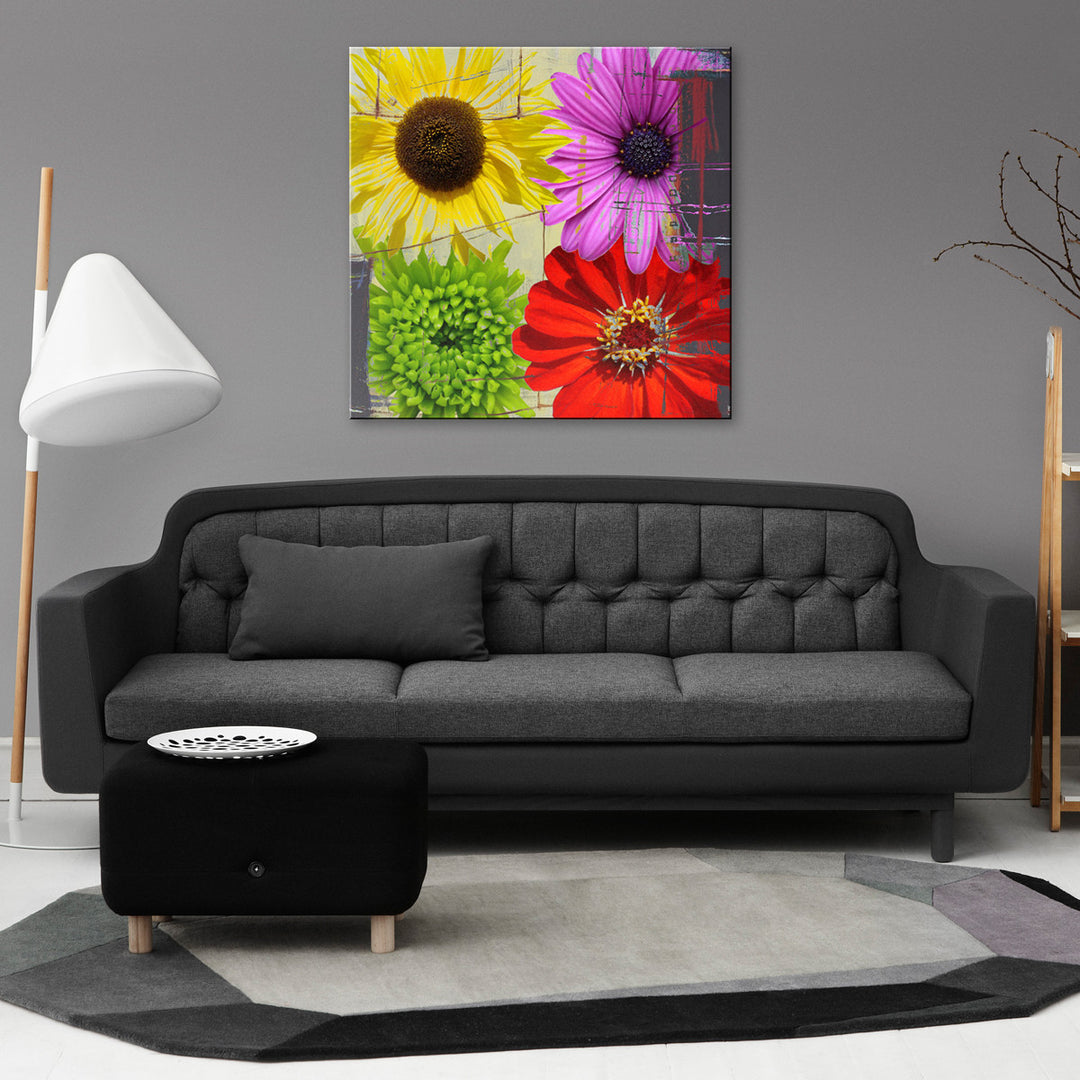 Painted Petals XXXVIII' Wrapped Canvas Wall Art