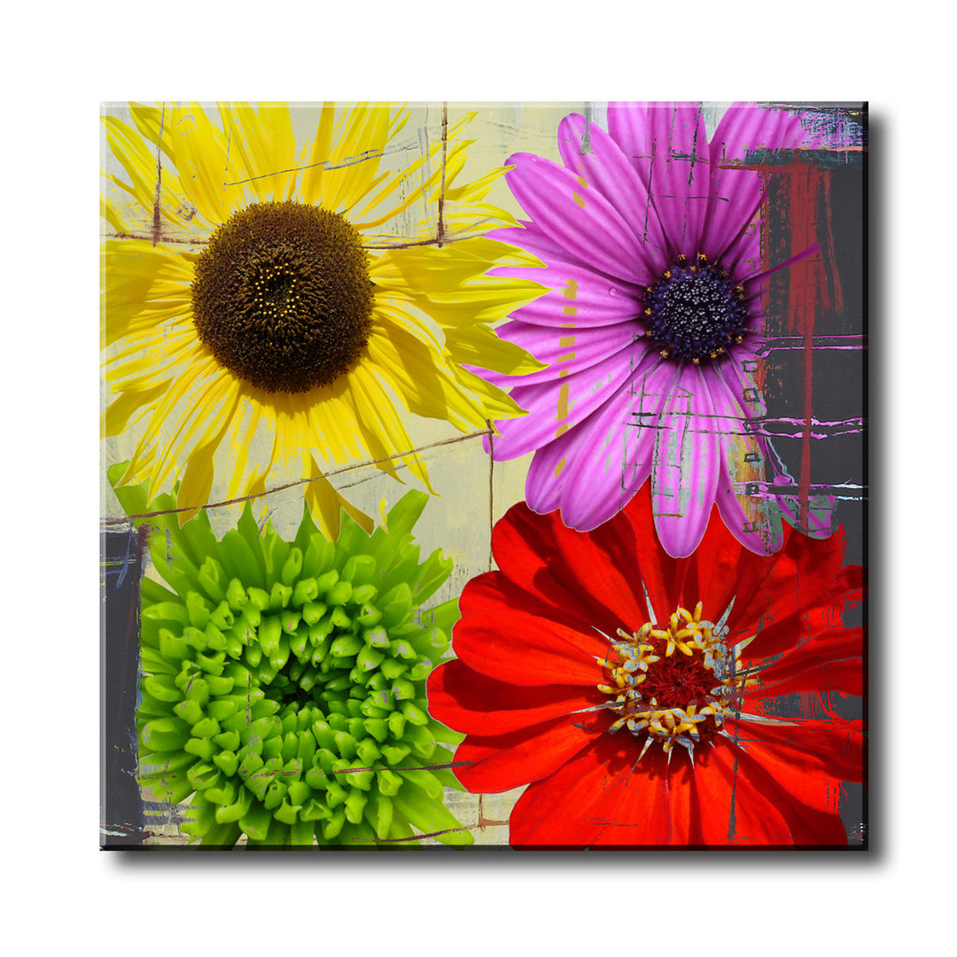 Painted Petals XXXVIII' Wrapped Canvas Wall Art