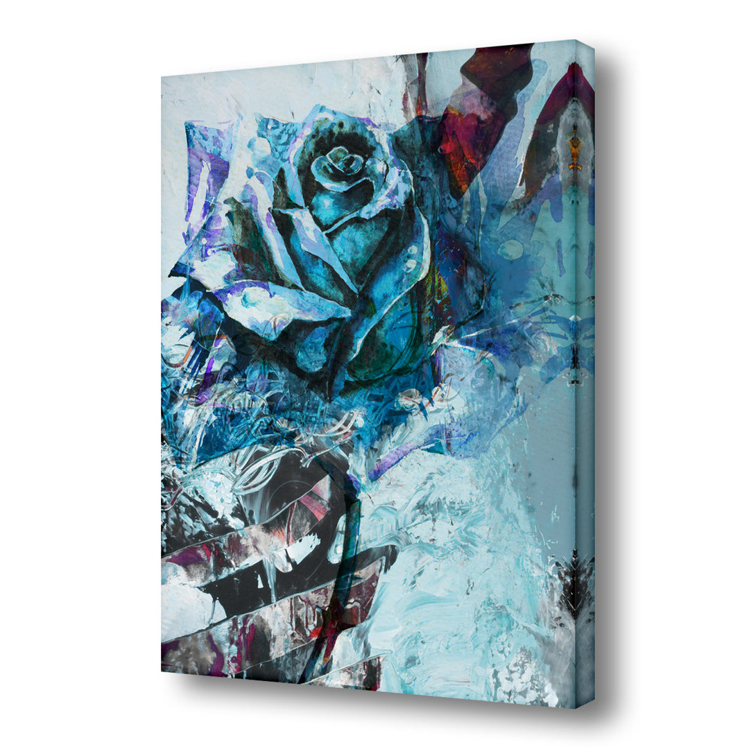 Painted Petals XXXIX' Canvas Wall Art