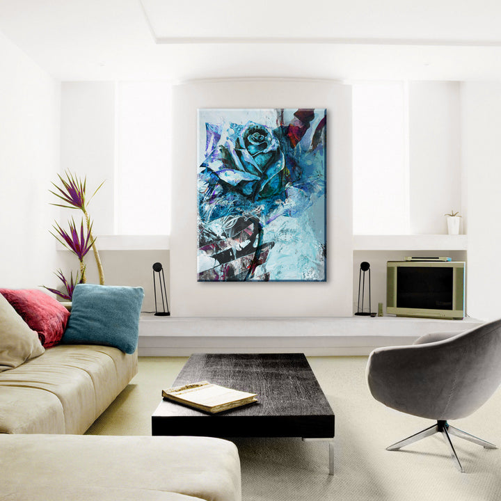 Painted Petals XXXIX' Canvas Wall Art