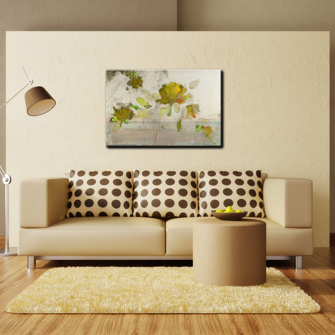 Painted Petals IV' Wrapped Canvas Wall Art