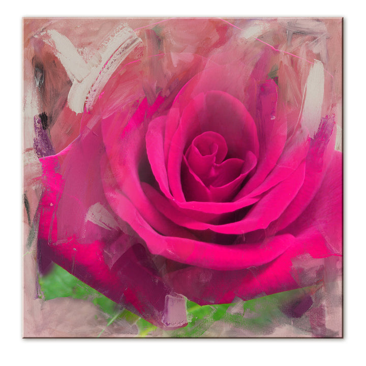 Painted Petals XL' Canvas Wall Art