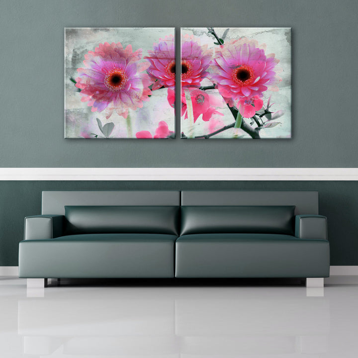 Painted Petals XLVI' Wrapped Canvas Wall Art