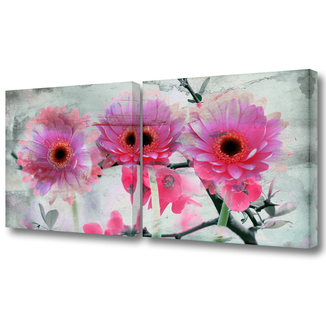 Painted Petals XLVI' Wrapped Canvas Wall Art