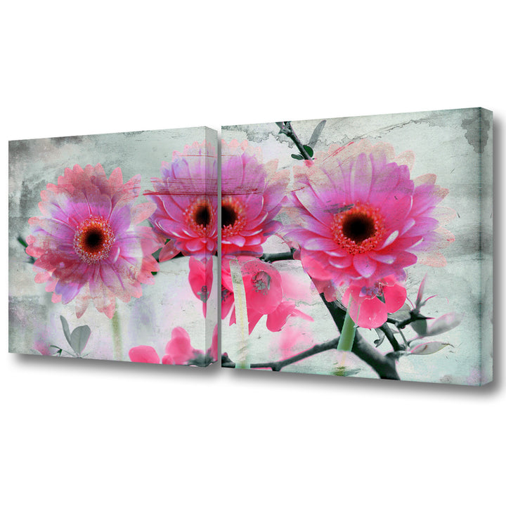 Painted Petals XLVI' Wrapped Canvas Wall Art