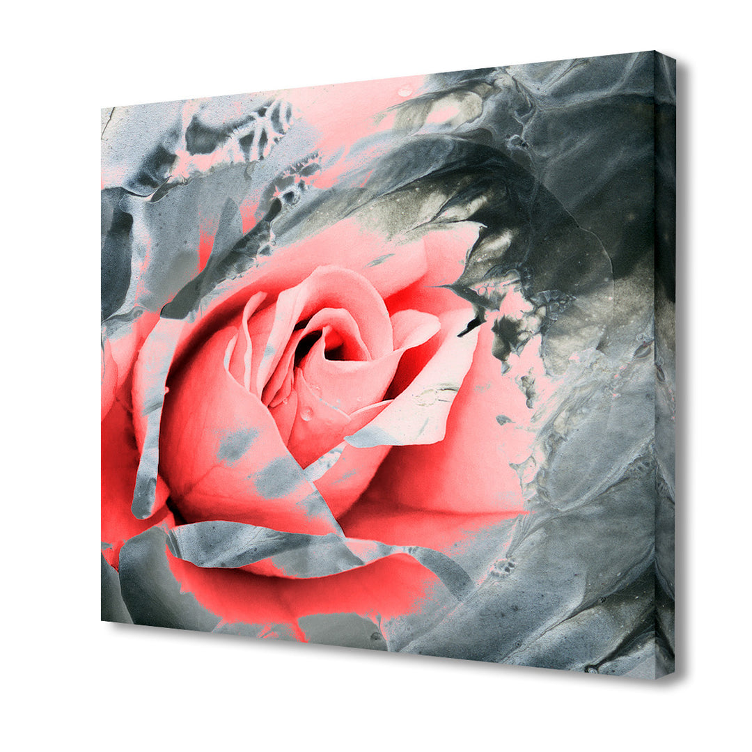 Painted Petals XLVII-B' Wrapped Canvas Wall Art