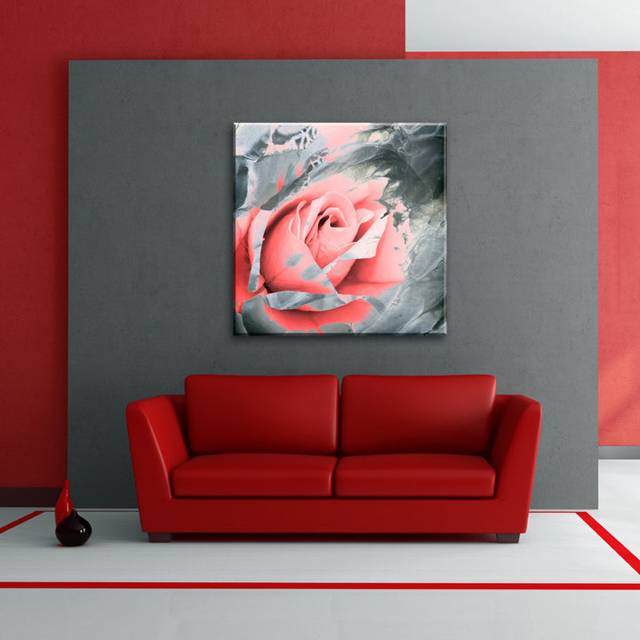 Painted Petals XLVII-B' Wrapped Canvas Wall Art