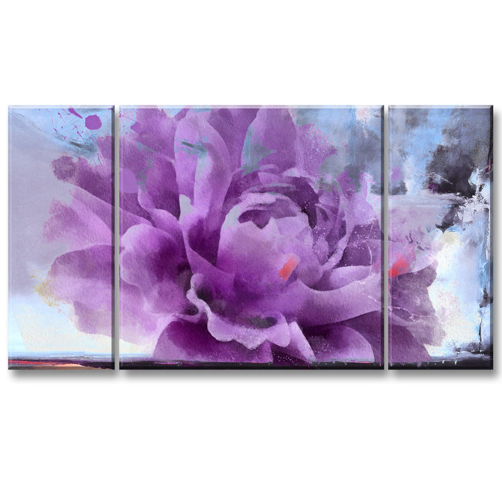 Painted Petals LI' Canvas Wall Art