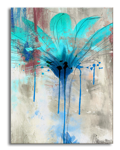 Painted Petals LII' Wrapped Canvas Wall Art