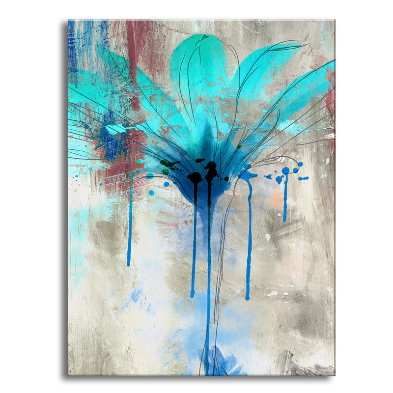 Painted Petals LII' Wrapped Canvas Wall Art