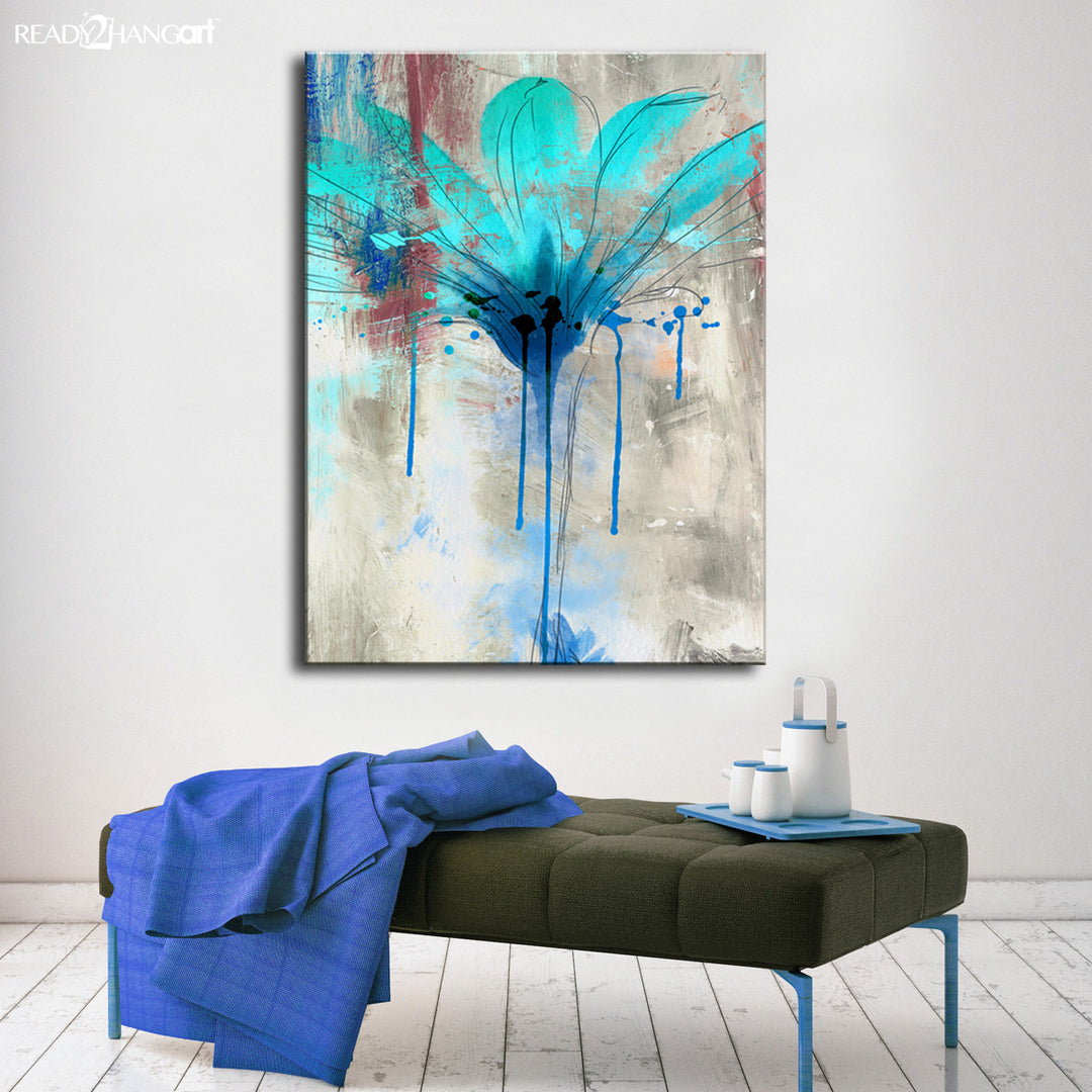 Painted Petals LII' Wrapped Canvas Wall Art