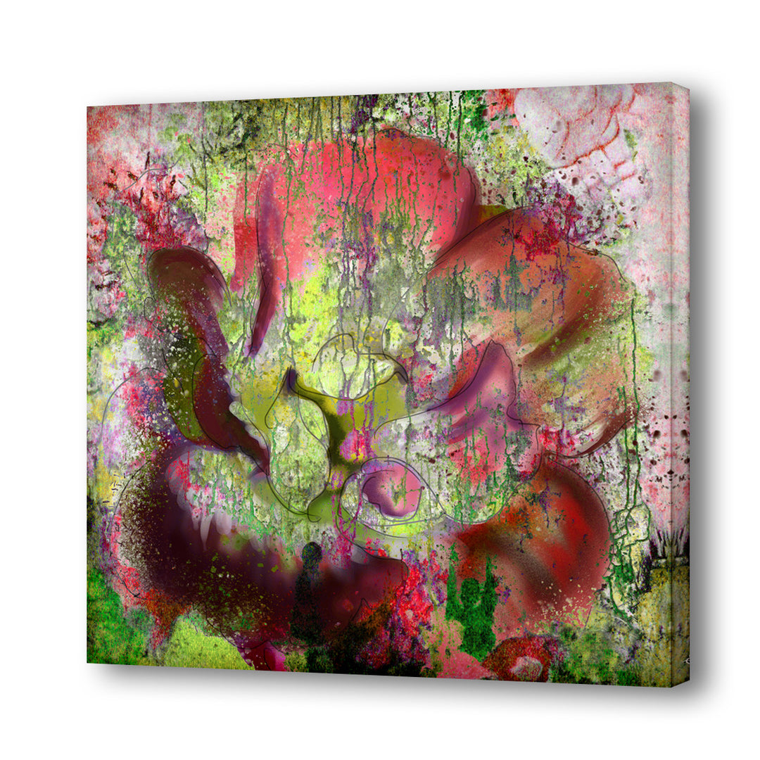 Painted Petals LVI' Canvas Wall Art