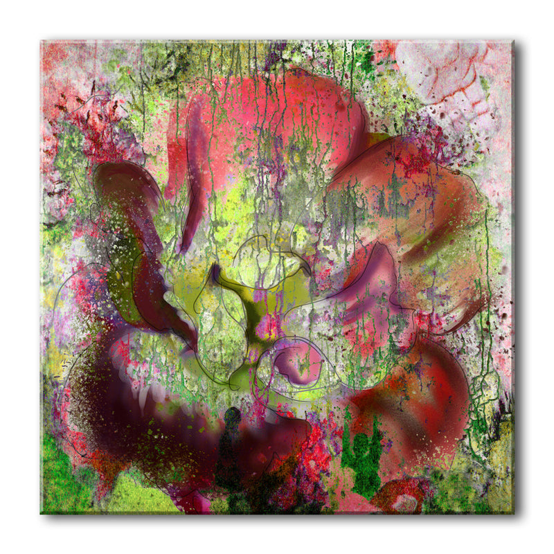 Painted Petals LVI' Canvas Wall Art