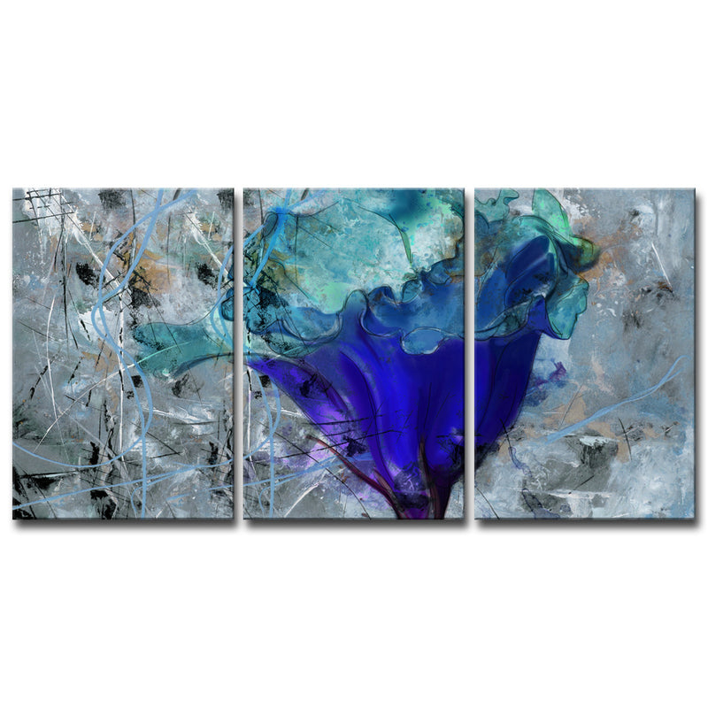 Painted Petals LX' Wrapped CanvasWall Art Set