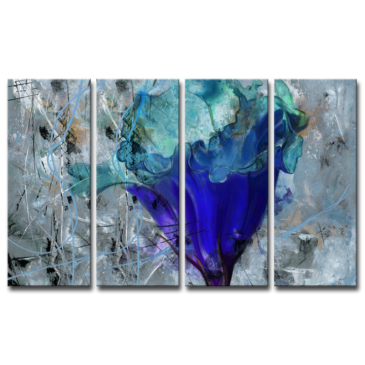 Painted Petals LX' Wrapped CanvasWall Art Set