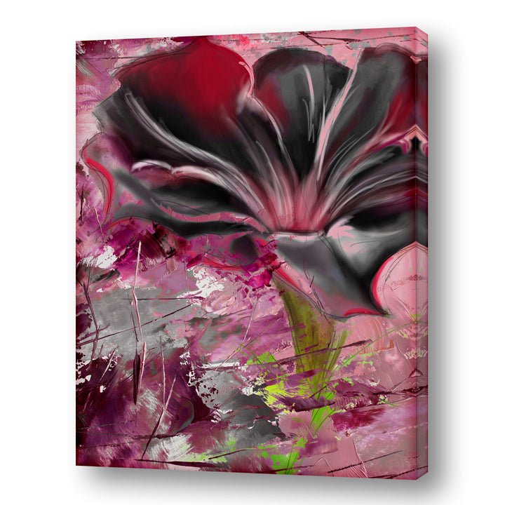 Painted Petals LXIII' Wrapped Canvas Wall Art