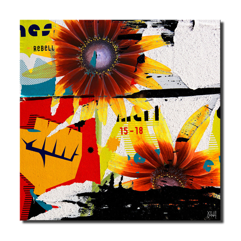 Painted Petals LXVI' Wrapped Canvas Wall Art