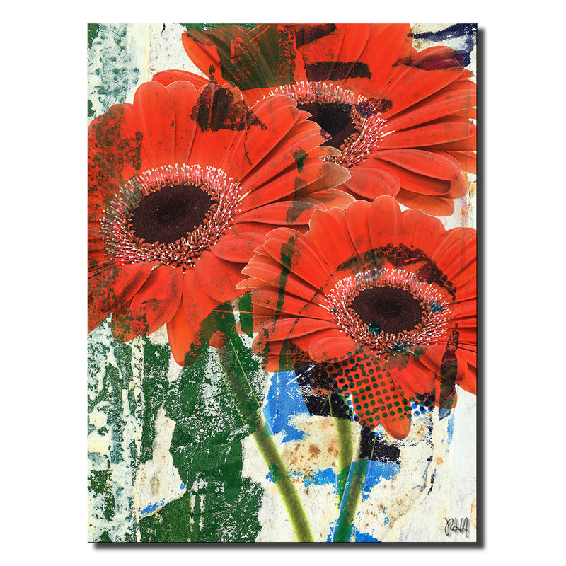 Painted Petals LXVII' Wrapped Canvas Wall Art