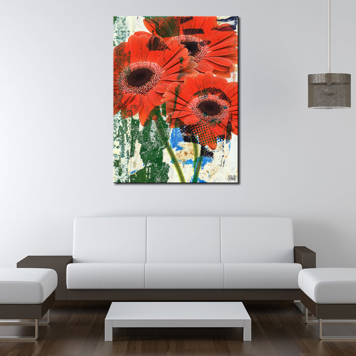 Painted Petals LXVII' Wrapped Canvas Wall Art