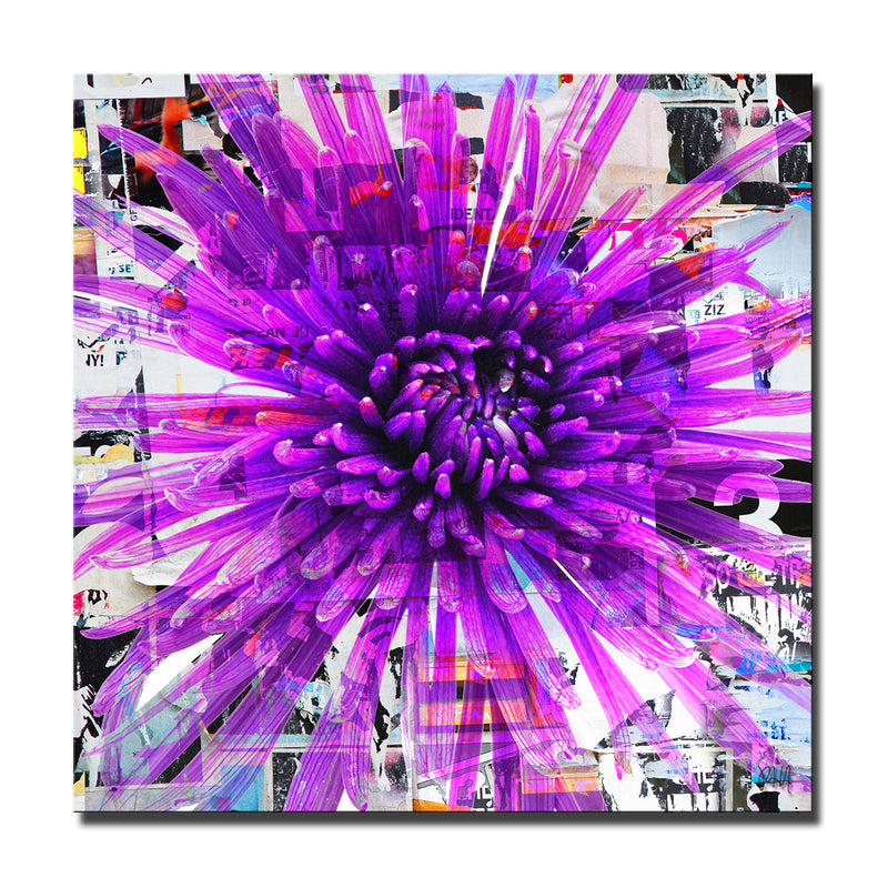 Painted Petals LXVIII' Wrapped Canvas Wall Art