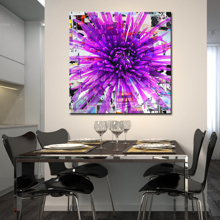 Painted Petals LXVIII' Wrapped Canvas Wall Art