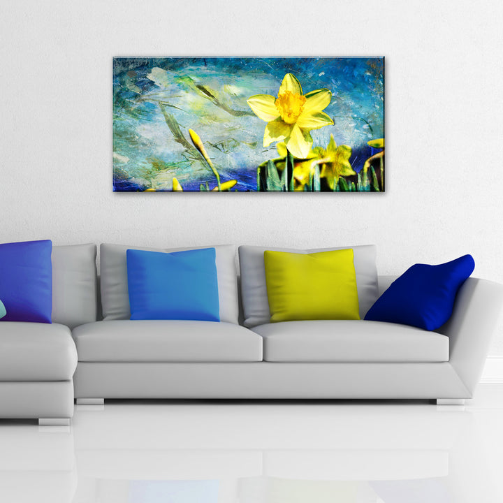 Painted Petals VII' Wrapped Canvas Wall Art