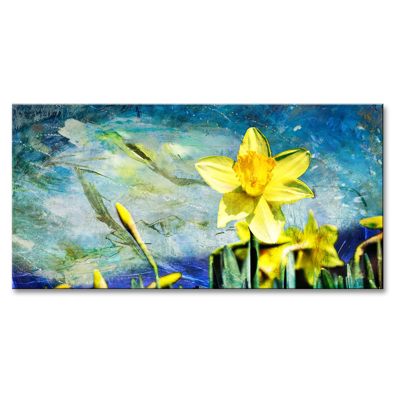 Painted Petals VII' Wrapped Canvas Wall Art