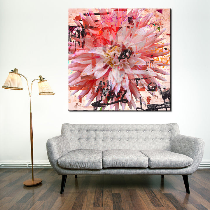 Painted Petals LXXVII' Wrapped Canvas Wall Art