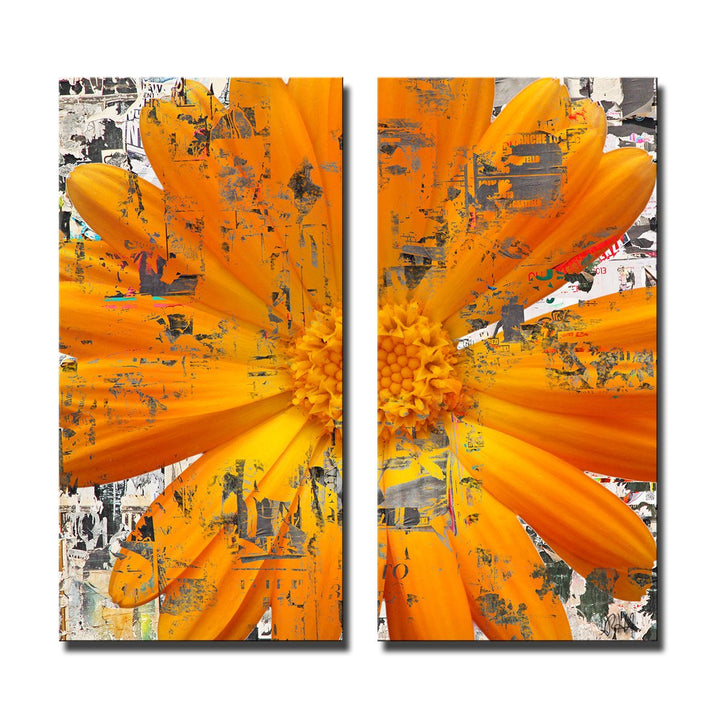 Painted Petals LXXVIII' Wrapped Canvas Wall Art
