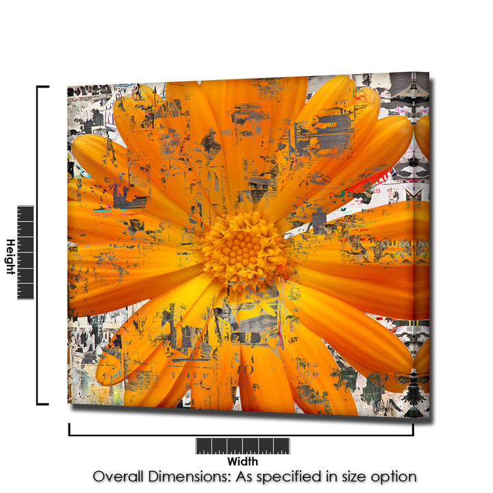 Painted Petals LXXVIII' Wrapped Canvas Wall Art