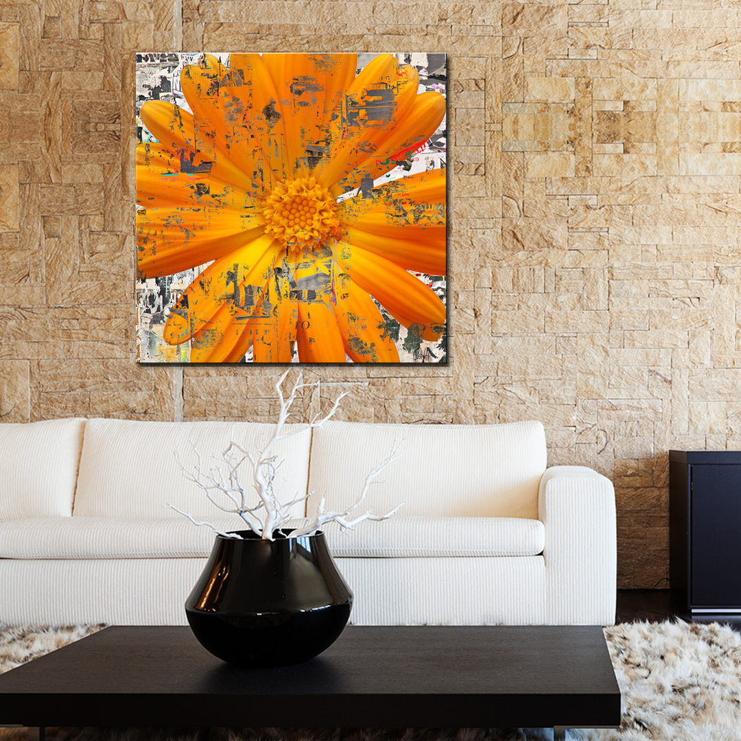 Painted Petals LXXVIII' Wrapped Canvas Wall Art