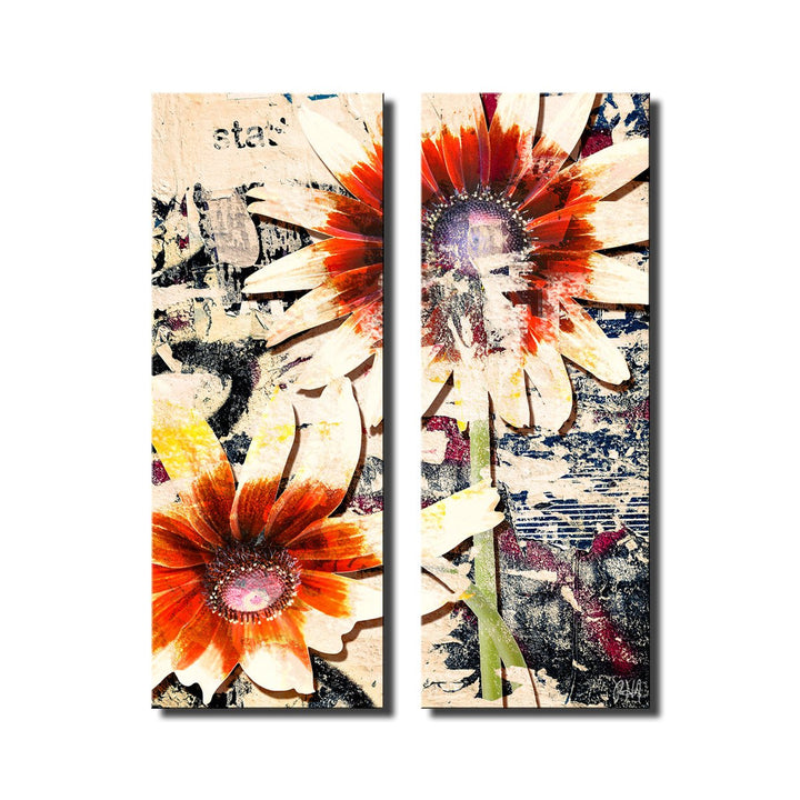 Painted Petals LXXX' Wrapped Canvas Wall Art