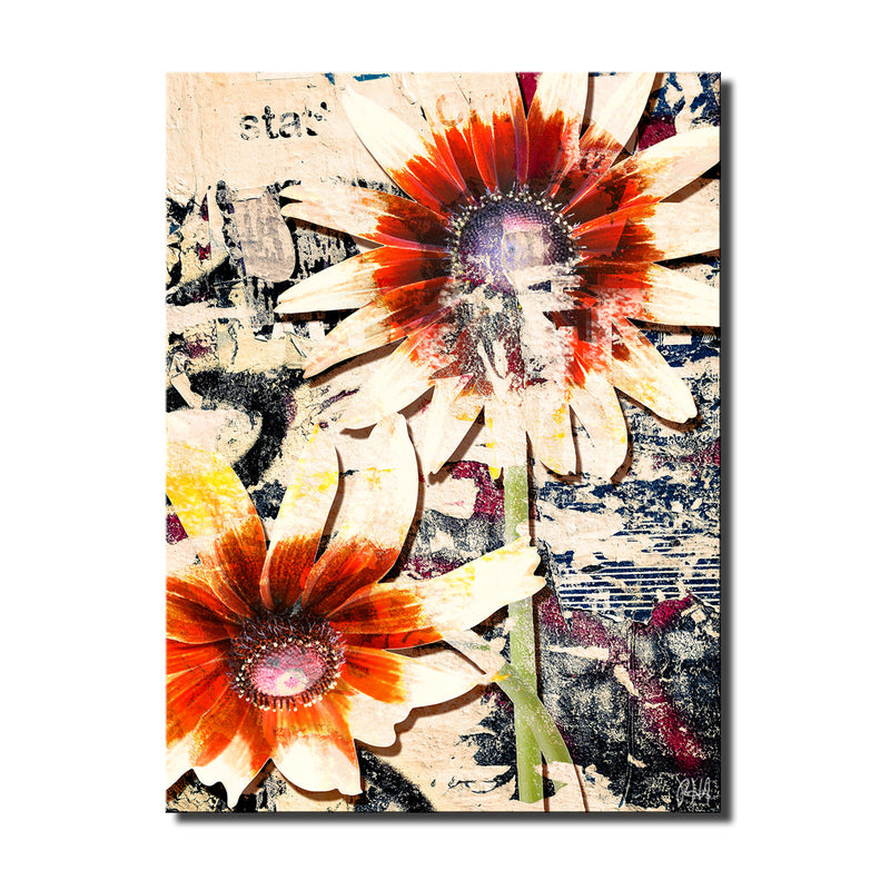 Painted Petals LXXX' Wrapped Canvas Wall Art