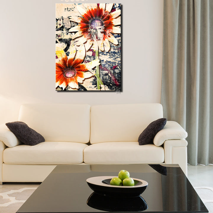 Painted Petals LXXX' Wrapped Canvas Wall Art