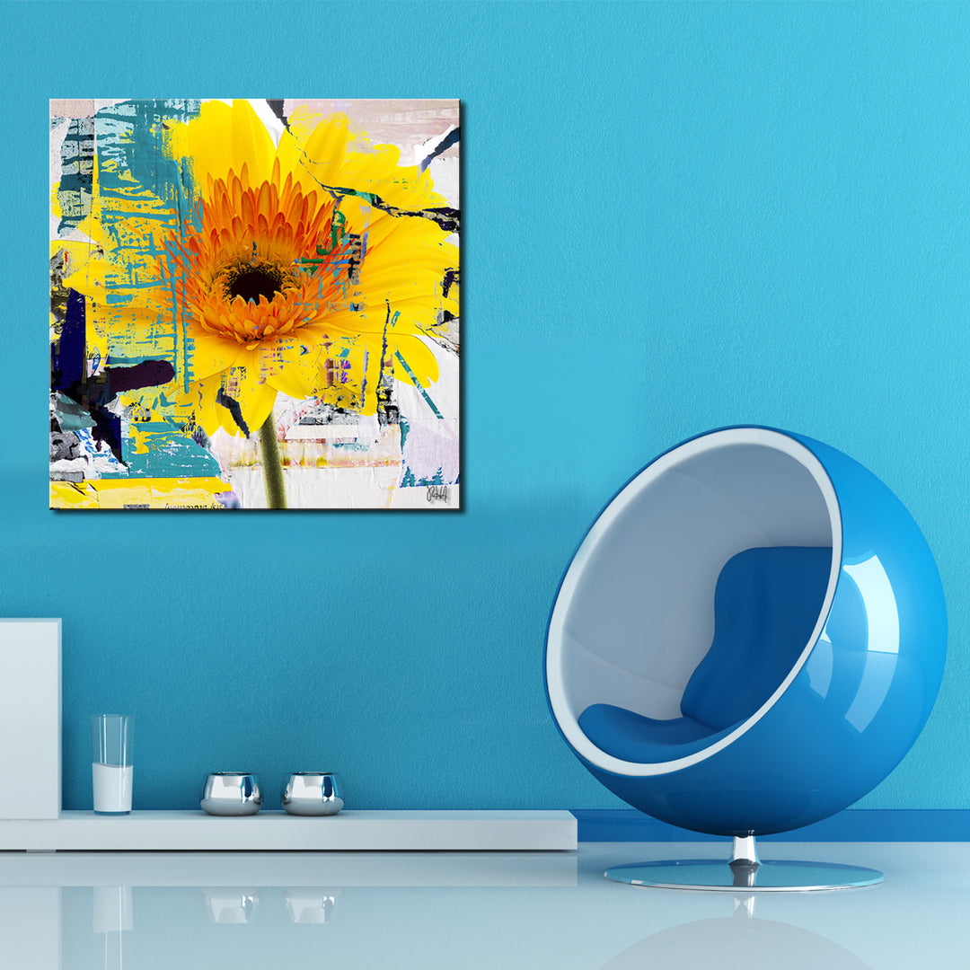 Painted Petals LXXXIII' Wrapped Canvas Wall Art