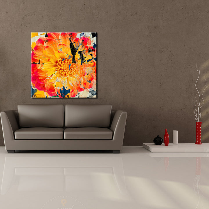 Painted Petals LXXXIV' Wrapped Canvas Wall Art