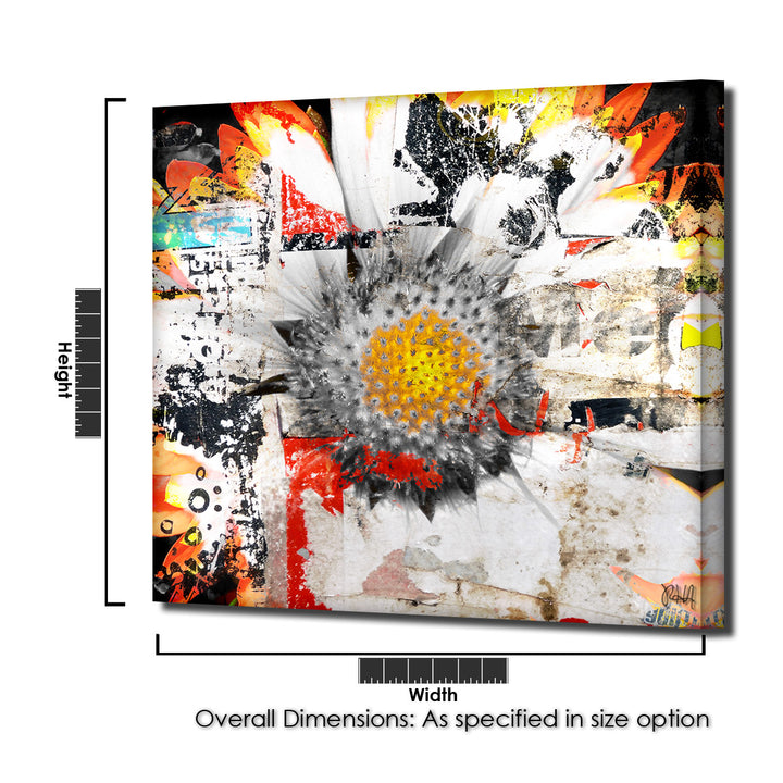 Painted Petals XCI' Wrapped Canvas Wall Art