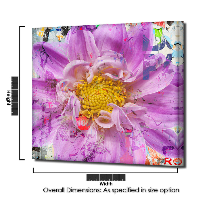 Painted Petals XCII' Wrapped Canvas Wall Art