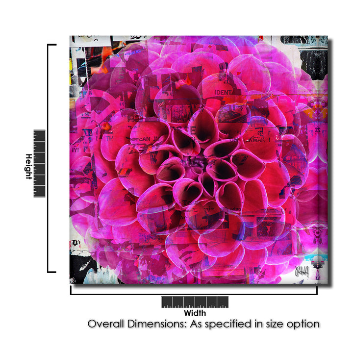 Painted Petals XCIII' Wrapped Canvas Wall Art