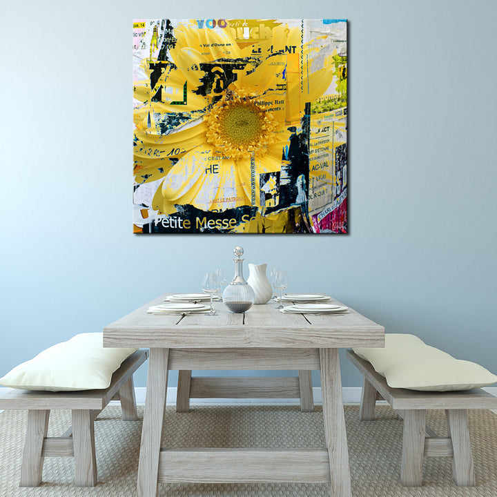 Painted Petals XCVI' Wrapped Canvas Wall Art