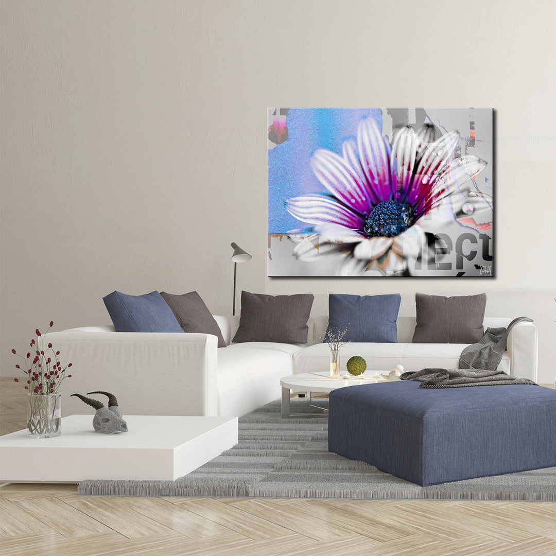 Painted Petals XCVII' Wrapped Canvas Wall Art