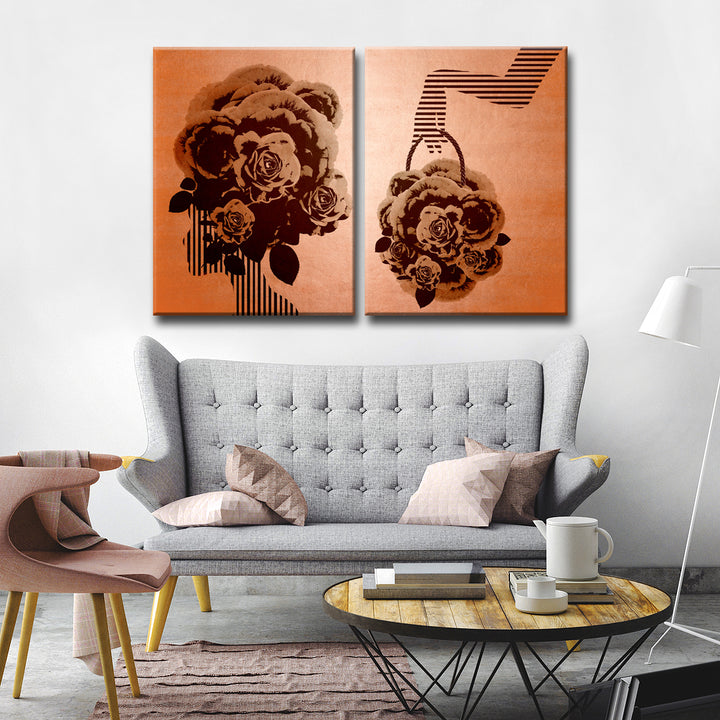 'Mod Swag III' 2 Piece  Wall Art