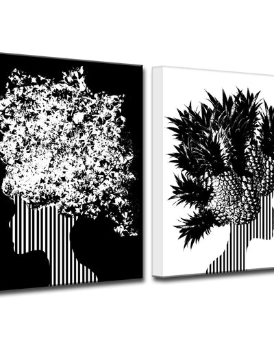 'Mod Swag I' 2 Piece  Wall Art