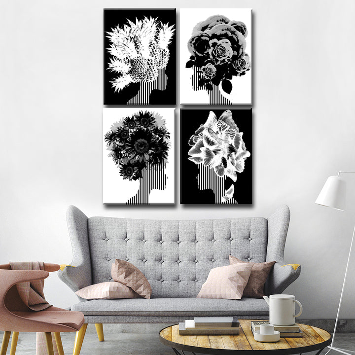 'Mod Swag' Four Piece  Wall Art