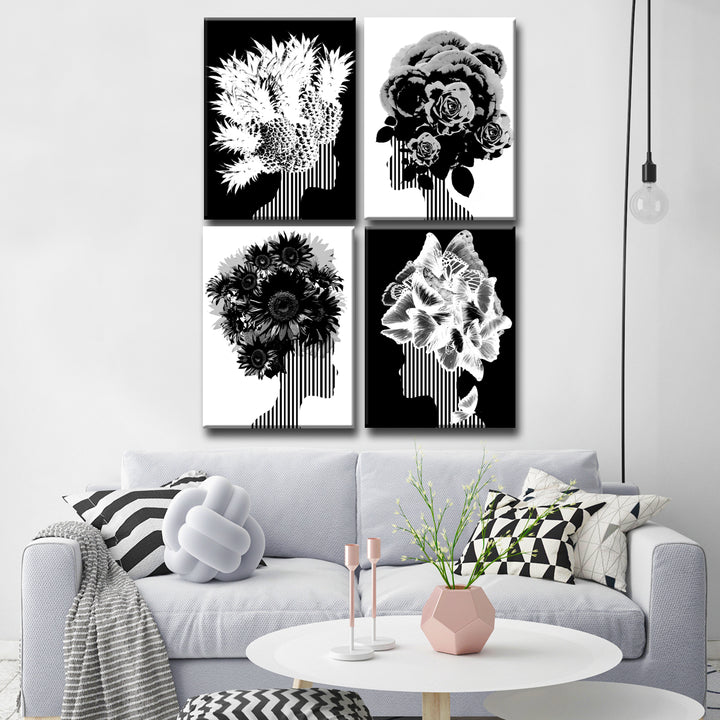 'Mod Swag' Four Piece  Wall Art