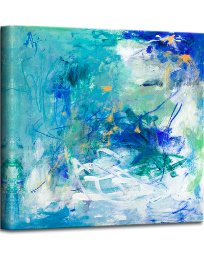 Blue Lagoon' Wrapped Canvas Wall Art