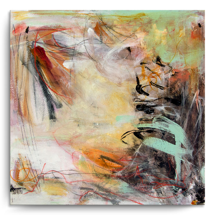 'Glow' Wrapped Canvas Wall Art