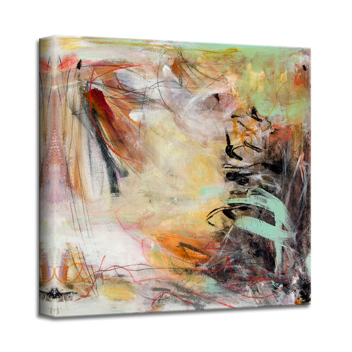 'Glow' Wrapped Canvas Wall Art