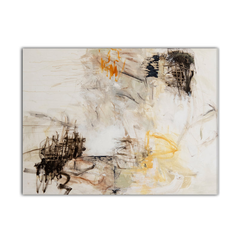'Remaining Neutral' Wrapped Canvas Wall Art