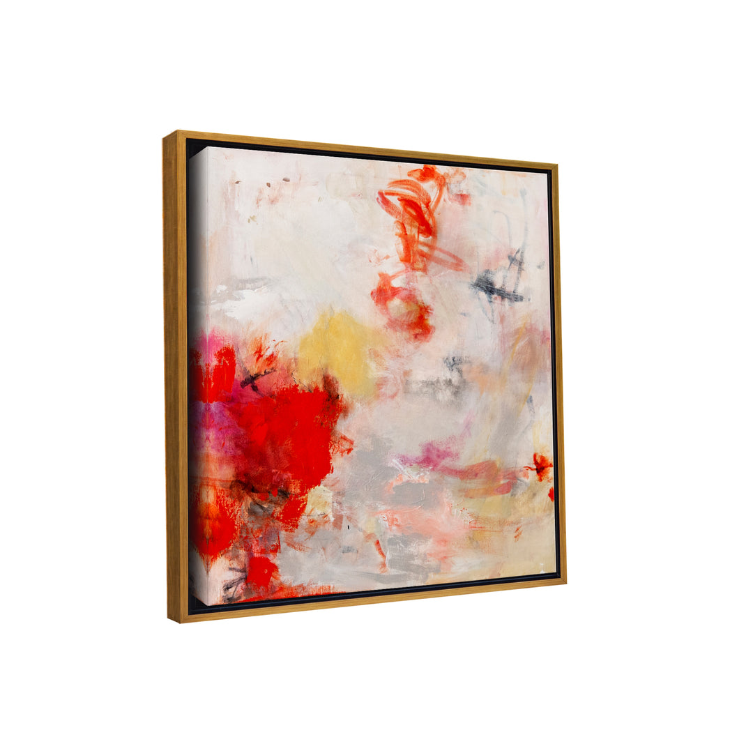 'Red Smoke' Wall Art